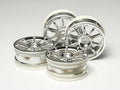 Tamiya - 10 Spoke Platd Wheel X 4 24Mm Offo - 53860 TAMIYA SPARES