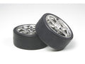 Tamiya - 6-S Wheel W Drift Tyre X 2 26Mm + 2 - 53960 TAMIYA SPARES