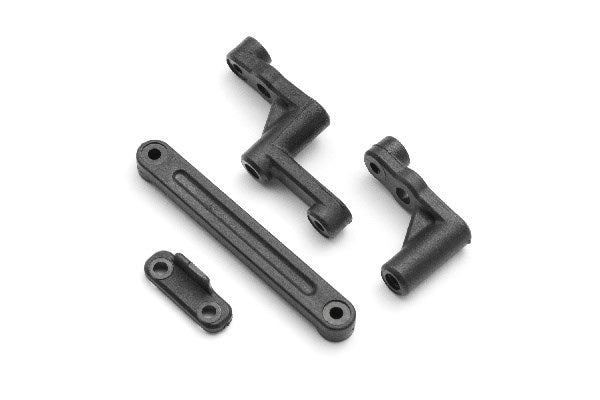 BLACKZON - Steering Bushes + Ackerman Plate - 540017