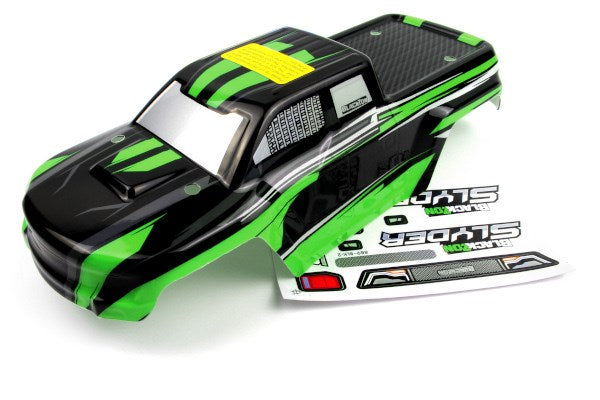 BLACKZON - Slyder MT Body (Black/Green) - 540039