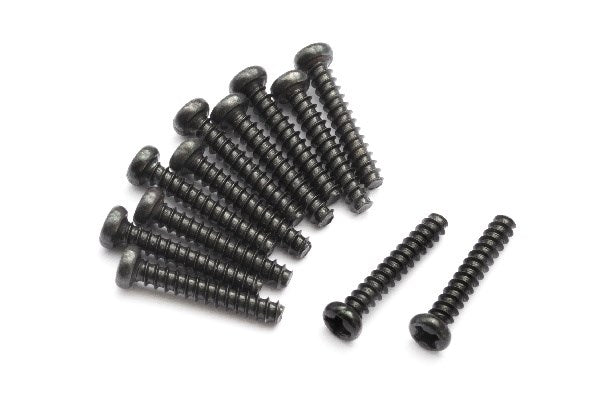 BLACKZON - Pan head Self Tapping Screws PBHO2*12mm - 540054