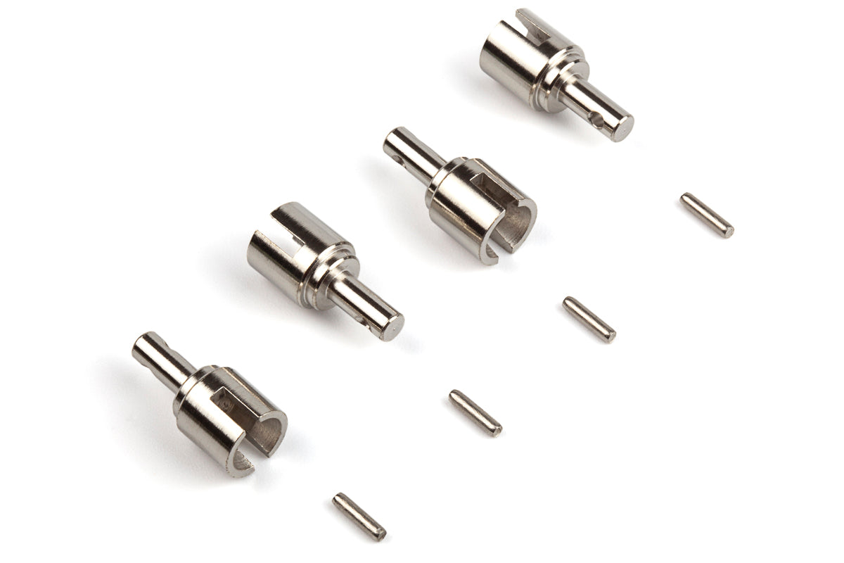 BLACKZON - Metal Diff. Outdrive Cups (4pcs) - 540066