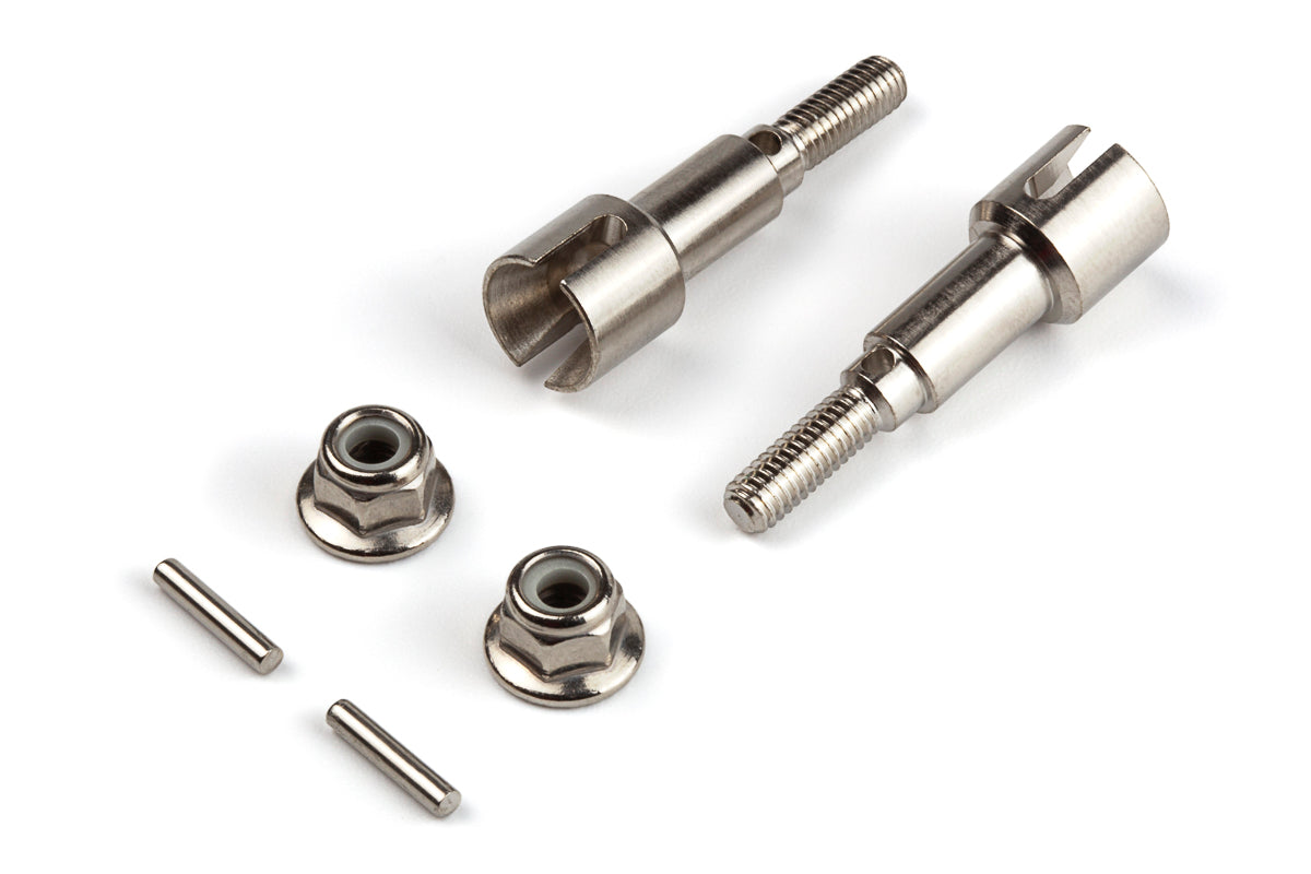 BLACKZON - Metal Rear Axles (2pcs) - 540069