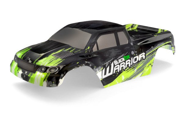 BLACKZON - Blackzon Warrior Bodyshell (Black/Green) - 540076