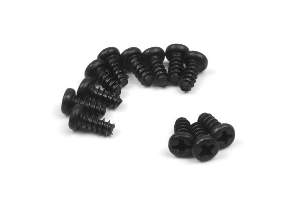 BLACKZON - Pan Head Self Tapping Screws 6x6mm (12pcs) - 540154