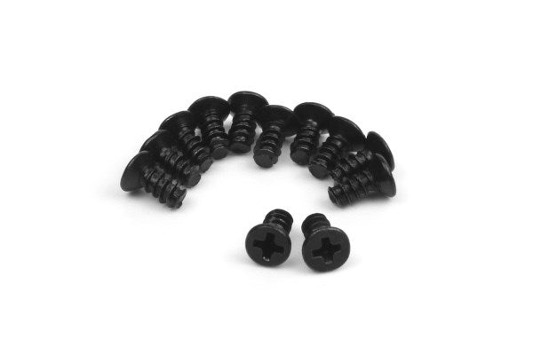 BLACKZON - Countersunk Self Tapping Screws 6x6mm (12pcs) - 540155