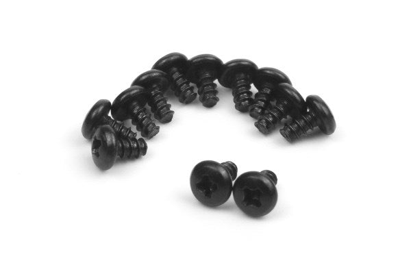BLACKZON - Pan Head Self Tapping Screws 2x4mm - 540174