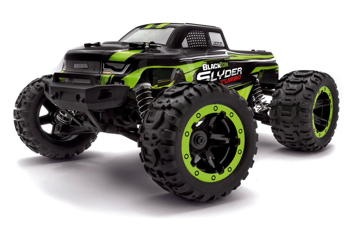 BLACKZON - Slyder MT Turbo 1/16 4WD 2S Brushless - Green - 540208