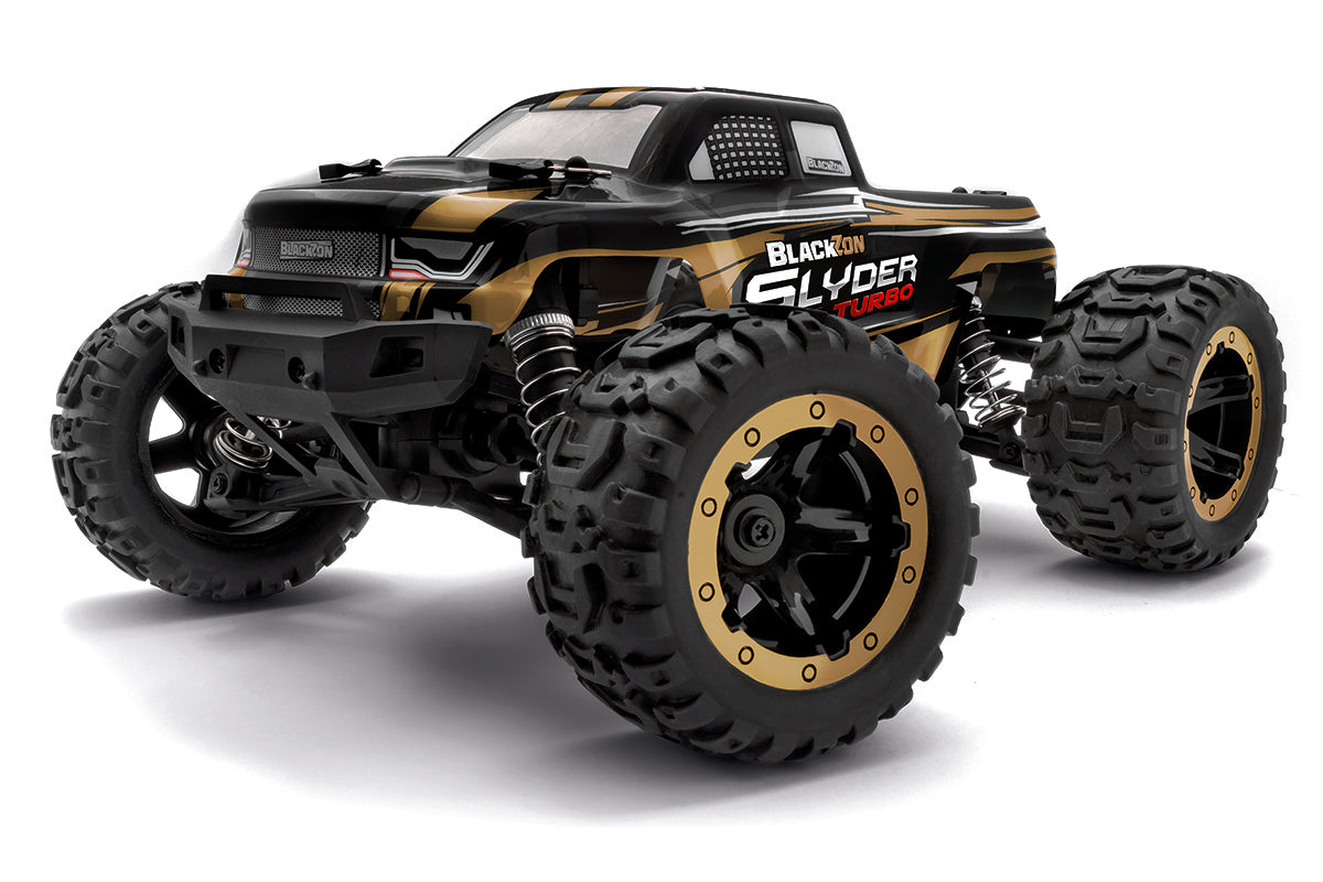 BLACKZON - Slyder MT Turbo 1/16 4WD 2S Brushless - Gold - 540212