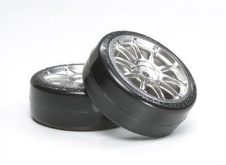 Tamiya - 10-S Wheel W/Super Driftech tyre - 54022 TAMIYA SPARES