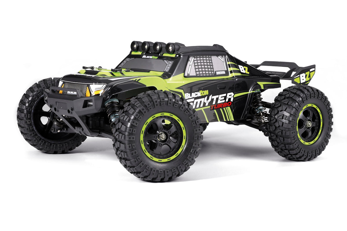 BLACKZON - Smyter DT Turbo 1/12 4WD 3S Brushless - Green - 540231