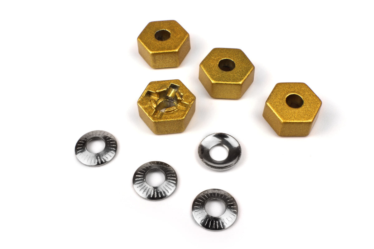BLACKZON - Metal 12mm Hex Hub Set - 540243