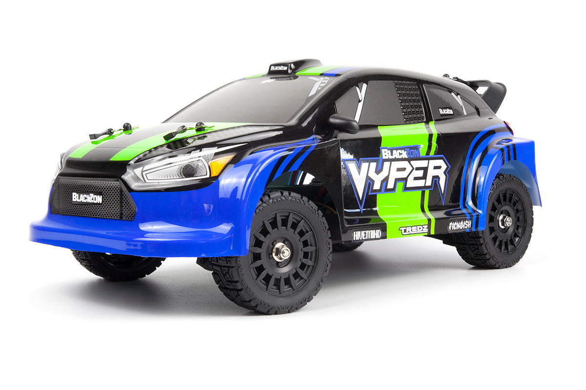 BLACKZON - Vyper RX 1/16 4WD - Blue/Green - 540282