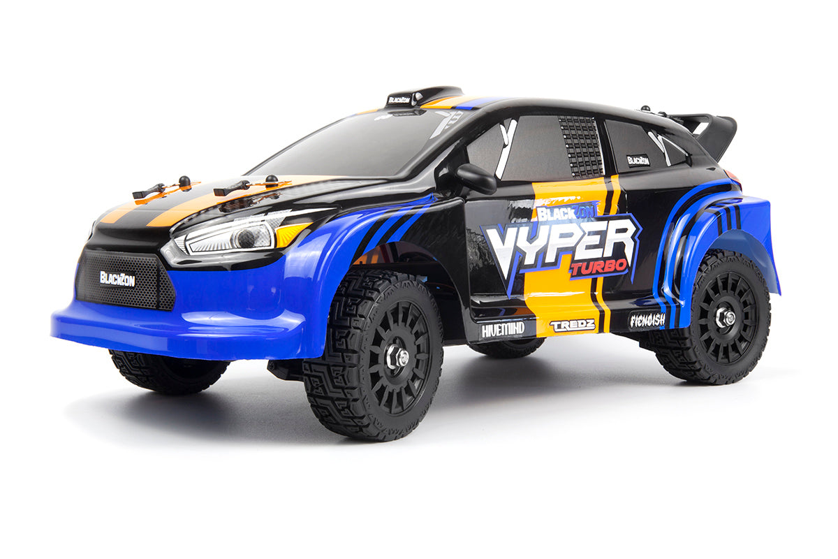 BLACKZON - Vyper RX Turbo 1/16 4WD 2S Brushless - Blue/Orange - 540284