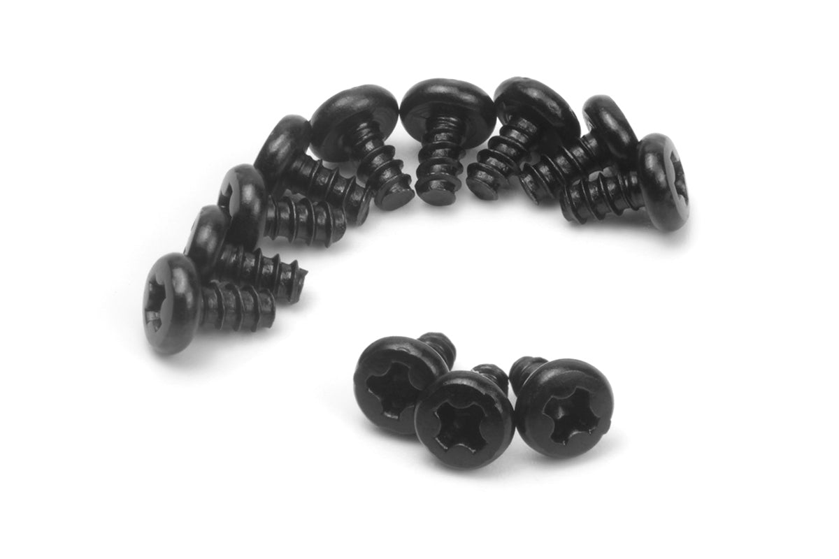 BLACKZON - Pan Head Self-Tapping Screws PBH02*4mm - 540354