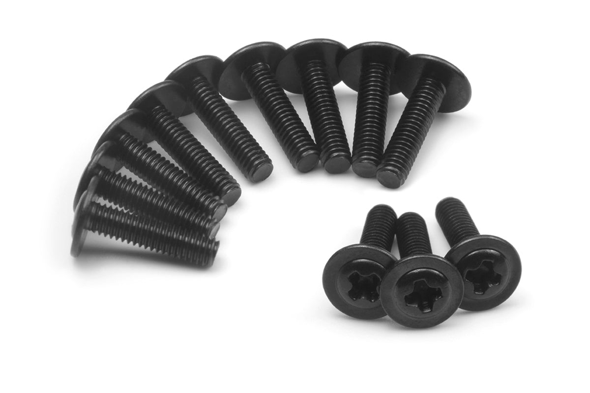 BLACKZON - Flange Head Self-Tapping Screws PWTHO2.5*10mm - 540357
