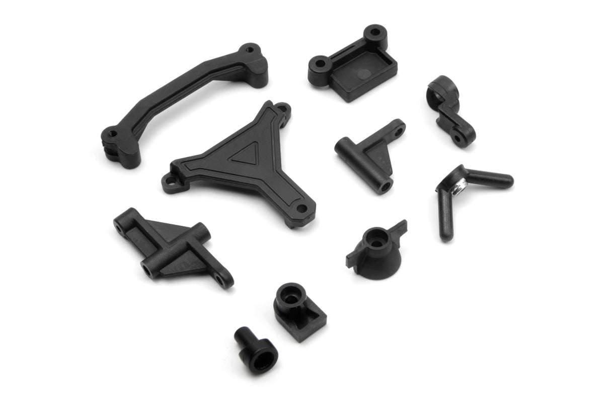 BLACKZON - Steering Posts, Ackerman & Servo Plate - 540426