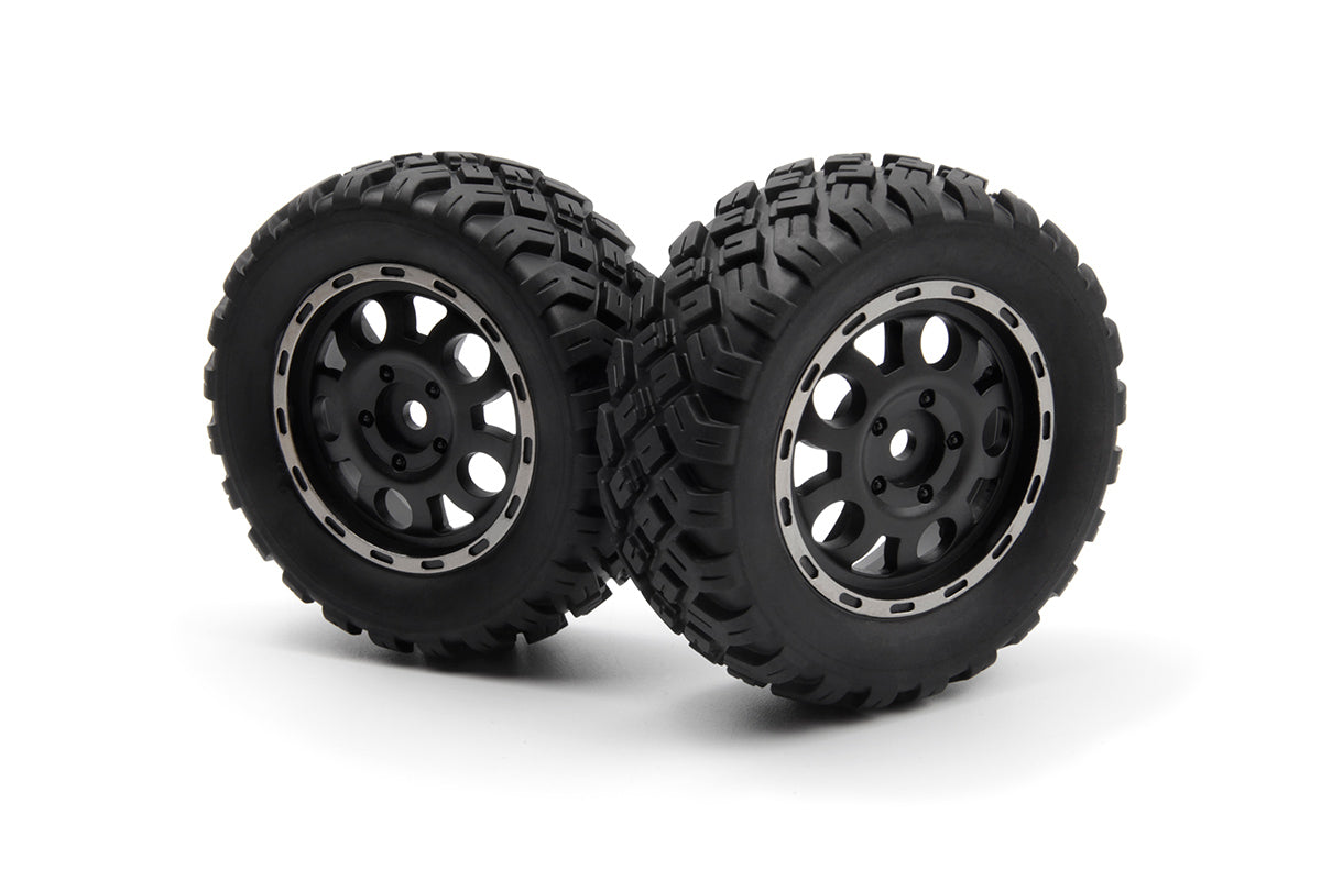 BLACKZON - Assembled Wheel & Tyre Set (2pcs) - 540451