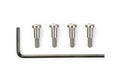 Tamiya - 3x14mm Low Friction Step Screw (4 Pieces) - 54409 TAMIYA SPARES