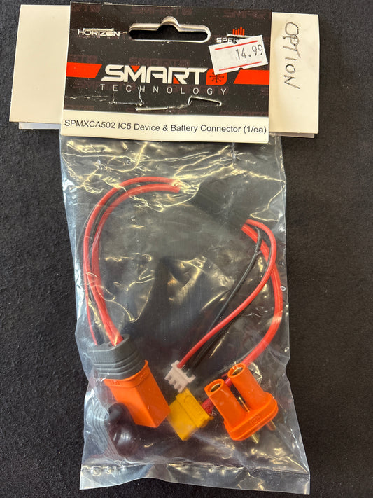 Armma / Spectrum IC5 male to XT60 balance charging lead (includes female IC5 also)