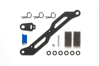 Tamiya - TT-02 FRP Battery Plate & Transponder Stay Set - 54555 TAMIYA SPARES