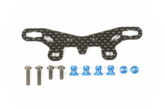 Tamiya - TT-02 Type-S Carbon Damper Stay (Front) - 54632 TAMIYA SPARES