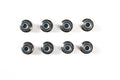 Tamiya - 4mm Flange Lock Nut *8 - 54642 TAMIYA SPARES