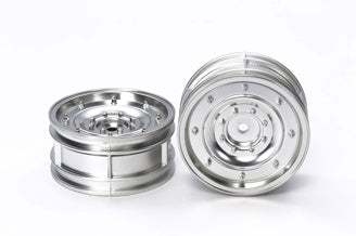 Tamiya - Matte Sil Dish Whl 26Mm Off+4 - 54737 TAMIYA SPARES