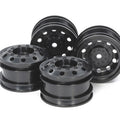 Tamiya - Or Race Truck Whl Fr 2 Each Black - 54741 TAMIYA SPARES