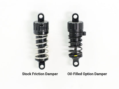 TAMIYA 54753 - TT02 CVA SUPER-MINI SHOCK KIT, OIL & SPRINGS INCLUDED