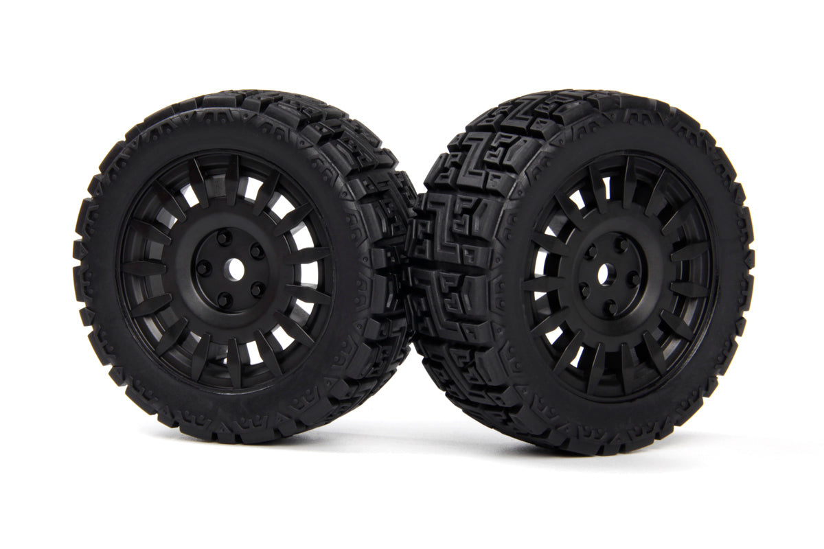 BLACKZON - Assembled Wheel & Tyre Set (2pcs) - 548007