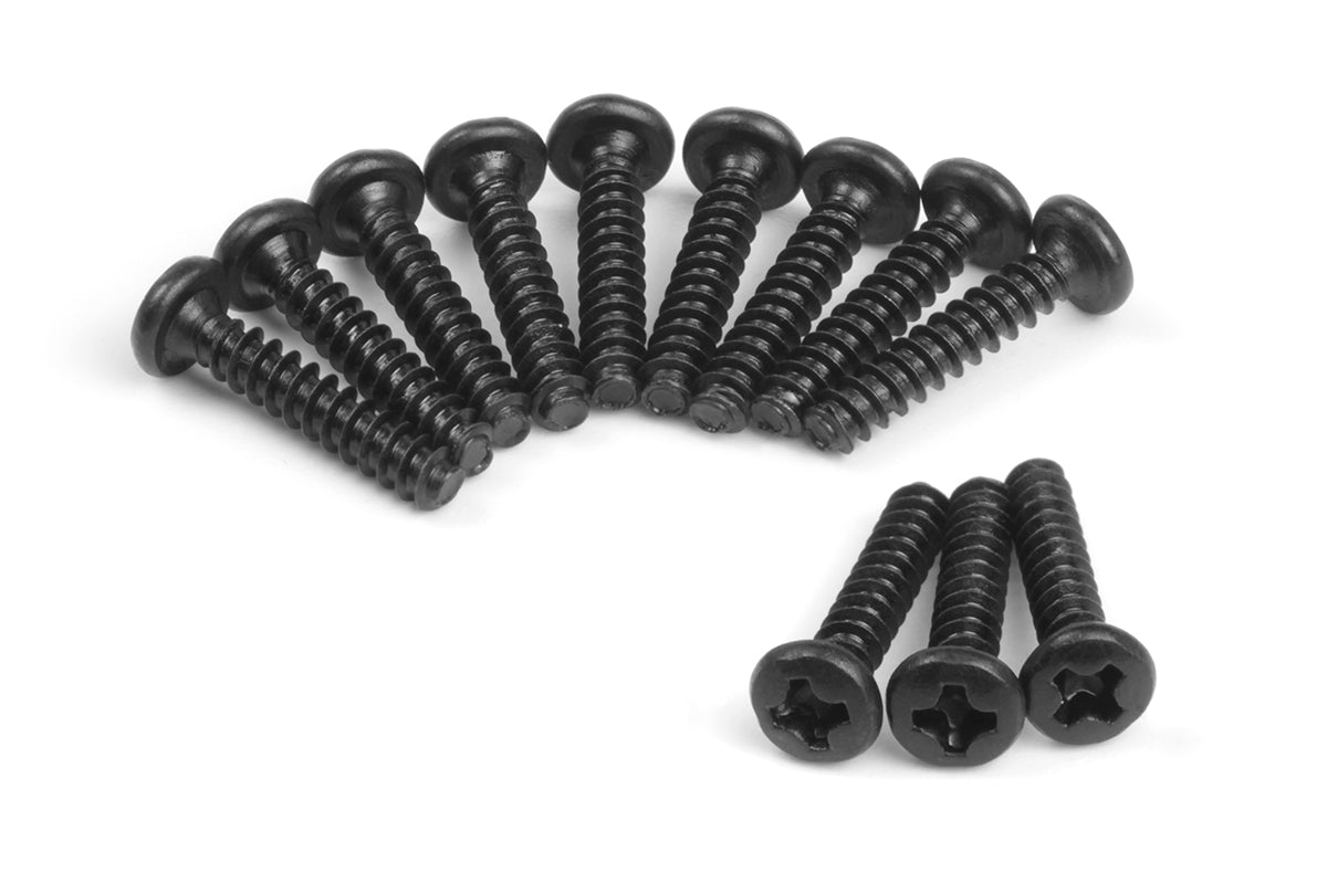 BLACKZON - Pan Head Tapping Screws BBHO2.6*12mm (12pcs) - 548015