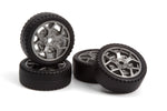 BLACKZON - Wheels/Tires Assembled - Drift (4pcs) - 548142