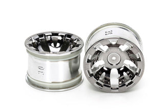 Tamiya - T3-01 Chrome Whl 4 Wss tyre R - 54831 TAMIYA SPARES