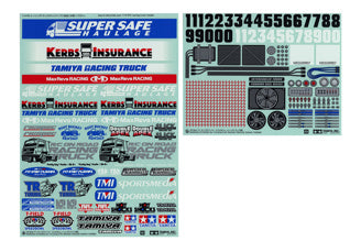 Tamiya - Marking Sticker (Racing Truck) - 54844 TAMIYA SPARES