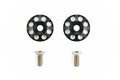 Tamiya - Aluminum Wing Washers Black - 54848 TAMIYA SPARES