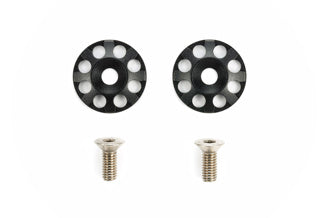 Tamiya - Aluminum Wing Washers Black - 54848 TAMIYA SPARES