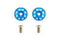 Tamiya - Aluminum Wing Washers Blue - 54849 TAMIYA SPARES
