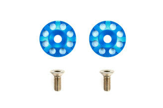 Tamiya - Aluminum Wing Washers Blue - 54849 TAMIYA SPARES