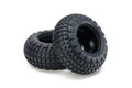 Tamiya - St Block Front  Bubble Tyre Soft X 2 - 54953 TAMIYA SPARES