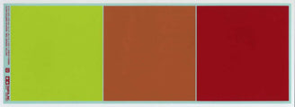 Tamiya - Clear Colour Stickers Red Oran Yell - 54974 TAMIYA SPARES
