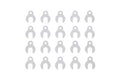 Tamiya - Suspension Mount Shim Set - 54987 TAMIYA SPARES