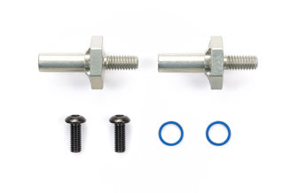 Tamiya - M Lw 1 Piece Aluminum Axle And Hub - 54996 TAMIYA SPARES