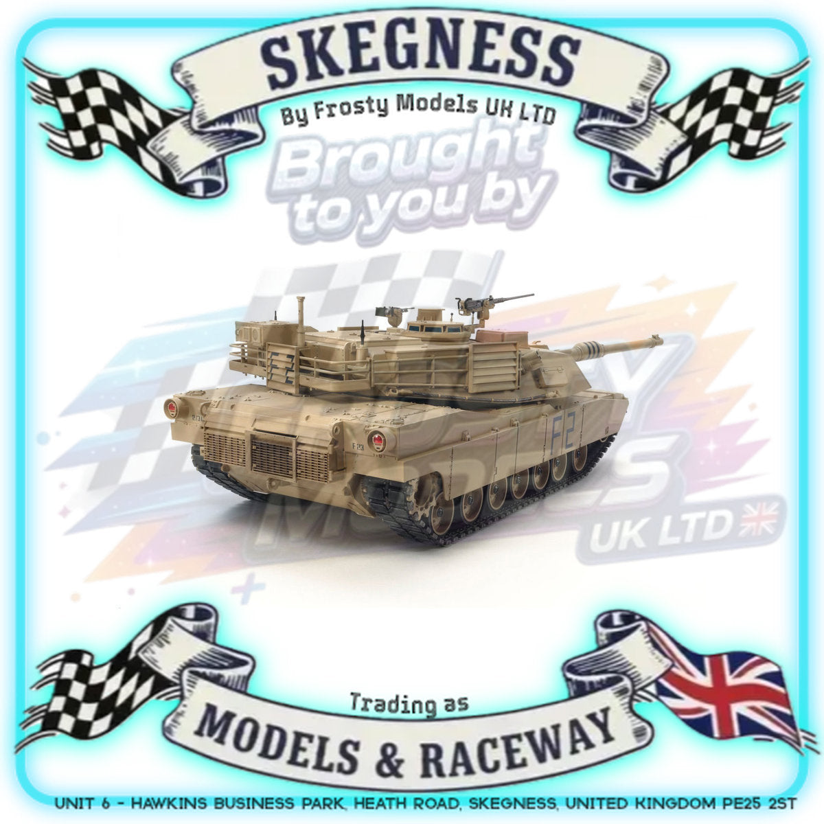 Tamiya - R/C M1A2 Abrams Tank with Full Option Kit - 56041 TAMIYA TANKS