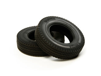 Tamiya - Truck Tyres Hard 22mm (One Pair) - 56527 TAMIYA TRUCKS/TANKS