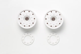 Tamiya - Truck Bb Wheels (30Mm/Whi) X 2 - 56544 TAMIYA TRUCKS/TANKS