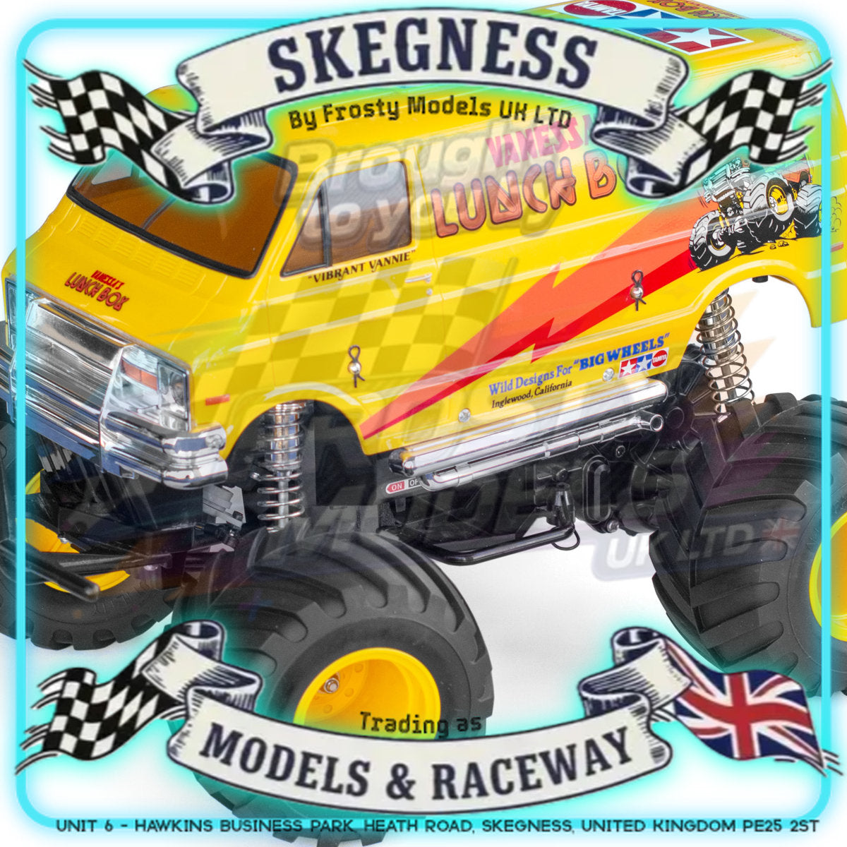 Tamiya - 1/12 RC Monster Truck Lunch Box 2005 - 58347 TAMIYA R/C KITS
