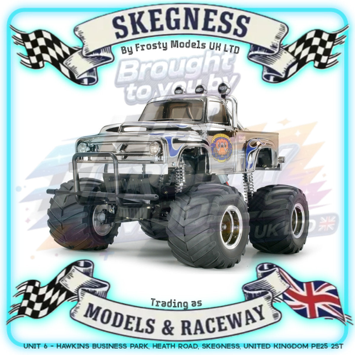 Tamiya - 1/12 RC Monster Truck Midnight Pumpkin (Gun Metal Edition) - 58365 TAMIYA R/C KITS