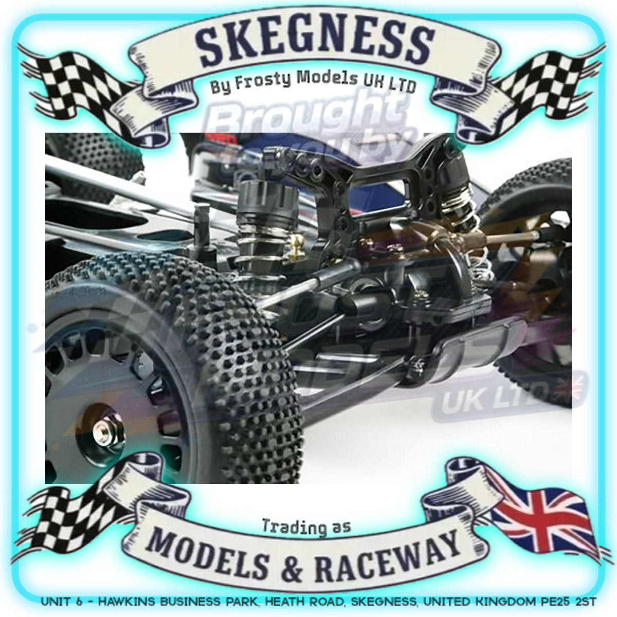 Tamiya - 1/10 RC Buggy Kit Dark Impact 4WD DF-03 - 58370 (ESC & Motor Included - Requires Radio, Servo, Battery, Charger, PS Spray & Assembly)