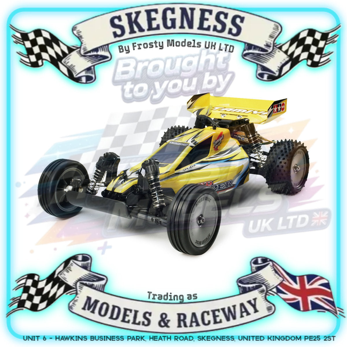 Tamiya - 1/10 RC Buggy Kit Sand Viper DT-02 Tuned 2WD - 58374 (ESC & Motor Included - Requires Radio, Servo, Battery, Charger, PS Spray & Assembly)